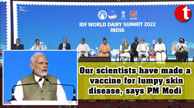 Our scientists have made a vaccine for lumpy skin disease, says PM Modi