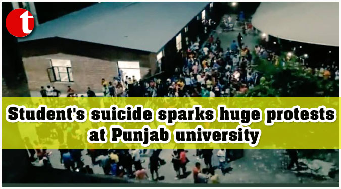 Student’s suicide sparks huge protests at Punjab university