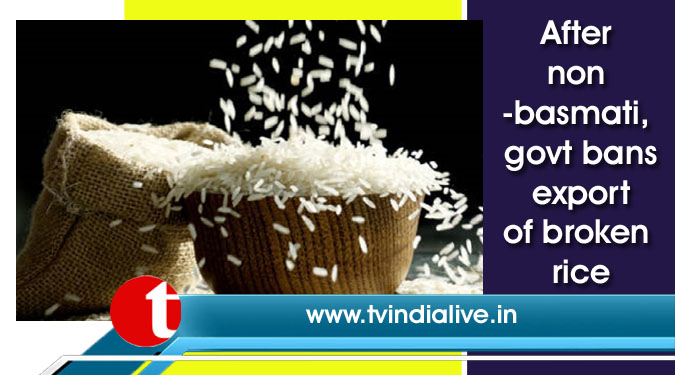 After non-basmati, govt bans export of broken rice