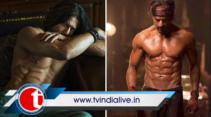 SRK drops shirtless pic on social media, flaunts ‘Pathaan’ abs, long hair