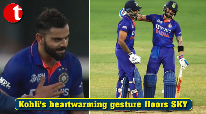 Virat Kohli's heartwarming gesture floors SY