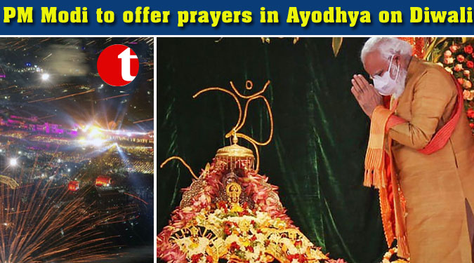 PM Modi to offer prayers in Ayodhya on Diwali