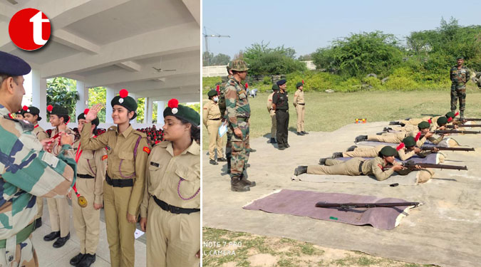 Eight day Annual Training Camp conducted by 19 UP Girl's Battalion NCC concludes