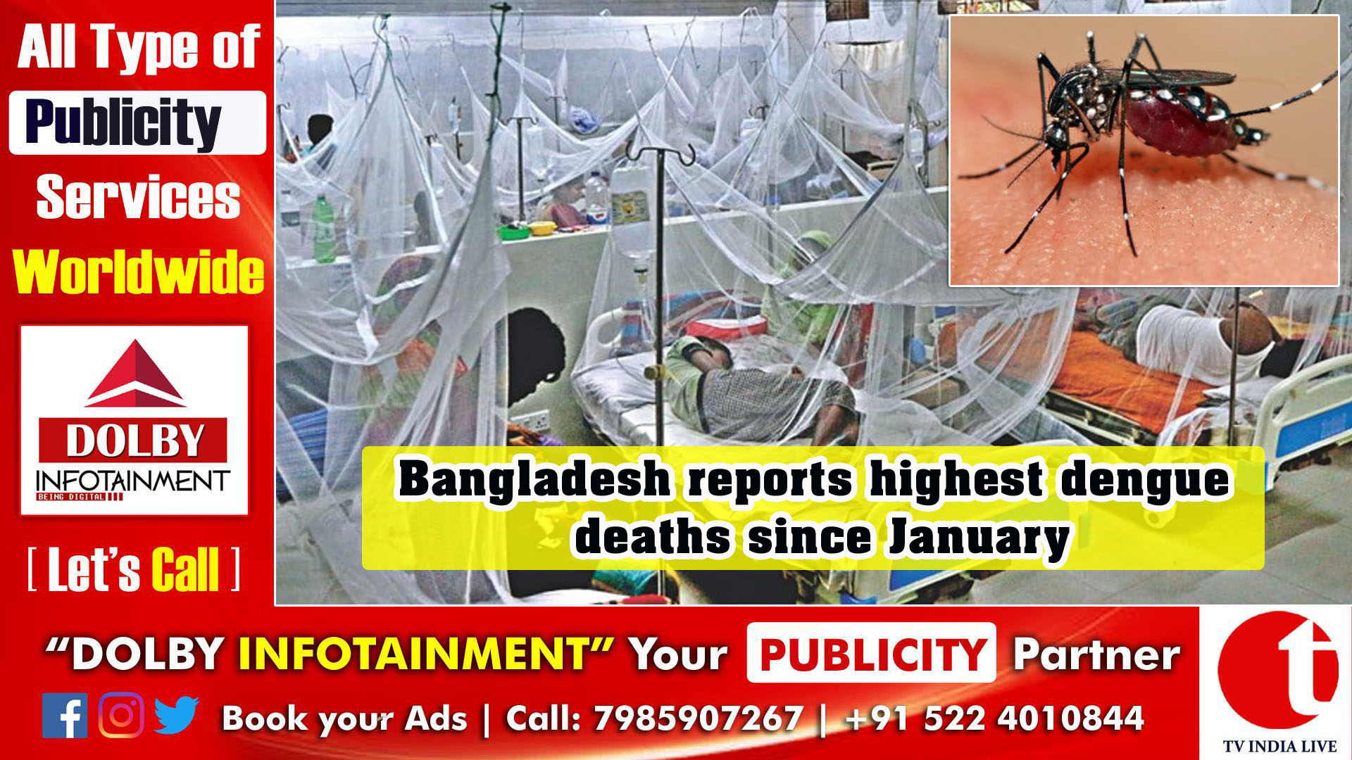 Bangladesh reports highest dengue deaths since January