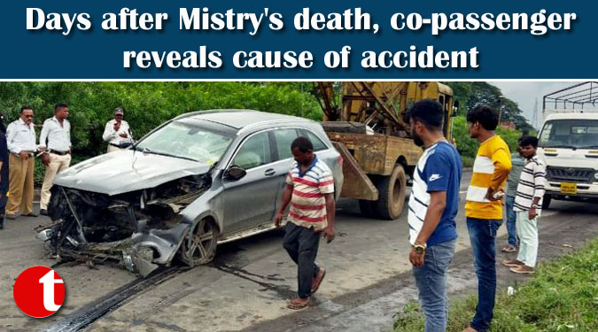 Days after Mistry's death, co-passenger reveals cause of accident