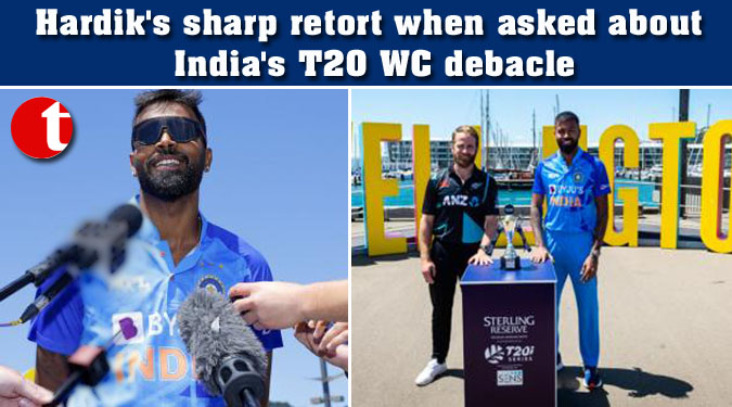 Hardik’s sharp retort when asked about India’s T20 WC debacle