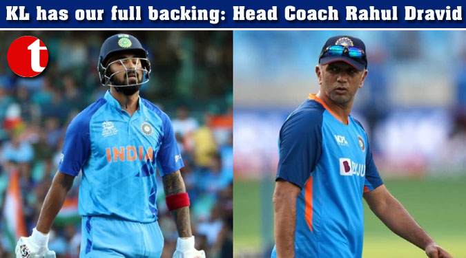 KL has our full backing: Head Coach Rahul Dravid