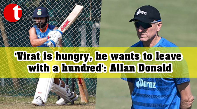 ‘Virat is hungry, he wants to leave with a hundred’: Allan Donald