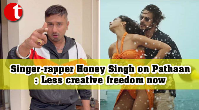Singer-rapper Honey Singh on Pathaan: Less creative freedom now