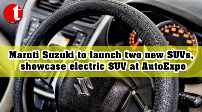 Maruti Suzuki to launch two new SUVs, showcase electric SUV at AutoExpo