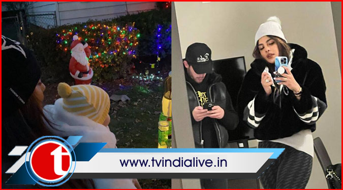 Priyanka Chopra Jonas takes daughter Malti out to show Christmas lights