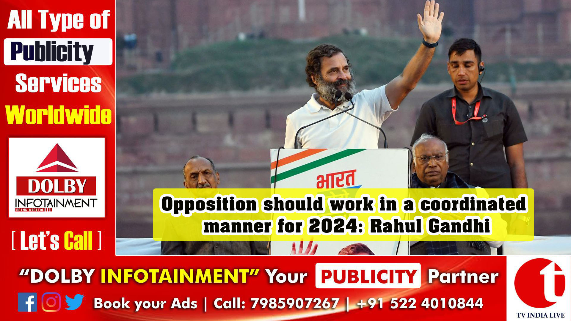 Opposition should work in a coordinated manner for 2024: Rahul Gandhi