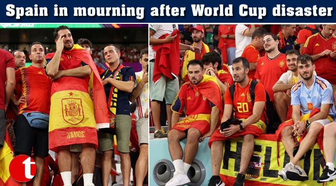 Spain in mourning after World Cup disaster
