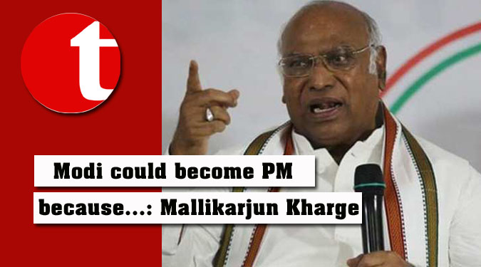 Modi could become PM because...: Mallikarjun Kharge