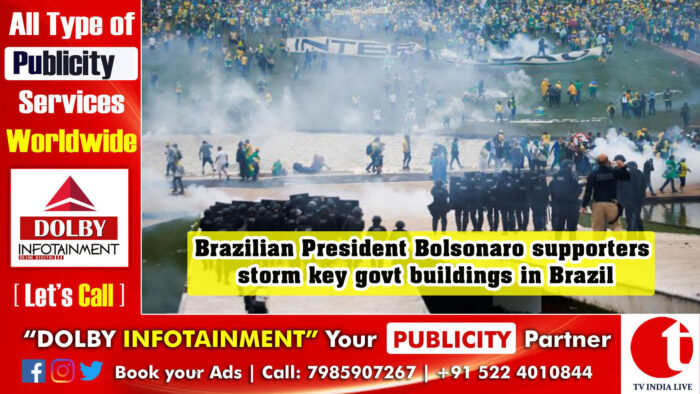 Brazilian President Bolsonaro supporters storm key govt buildings in Brazil