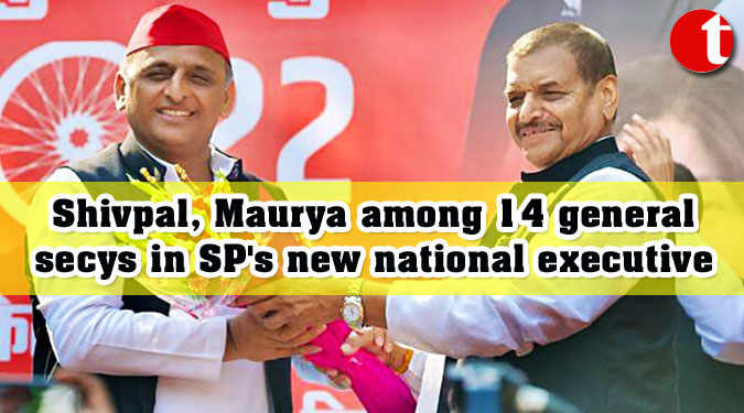 Shivpal, Maurya among 14 general secys in SP’s new national executive