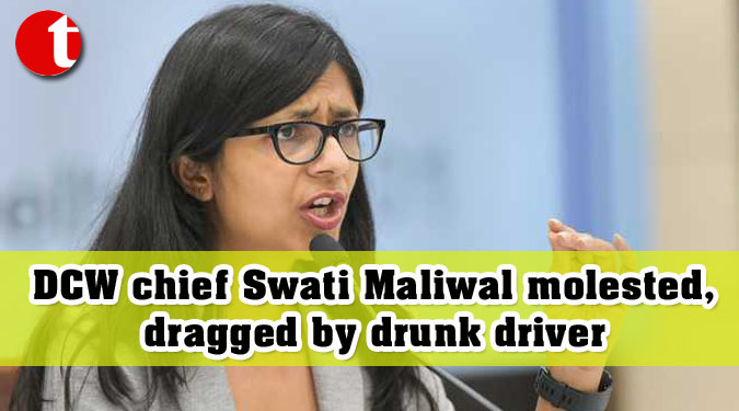 DCW chief Swati Maliwal molested, dragged by drunk driver