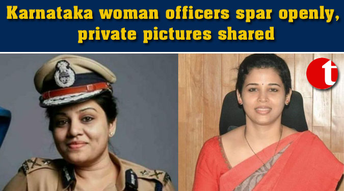 Karnataka woman officers spar openly, private pictures shared