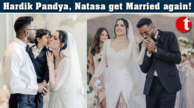 Hardik Pandya, Natasa get Married again!