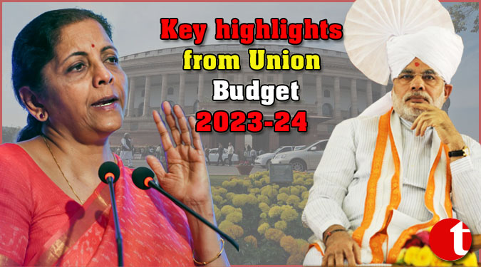 Key highlights from Union Budget 2023-24