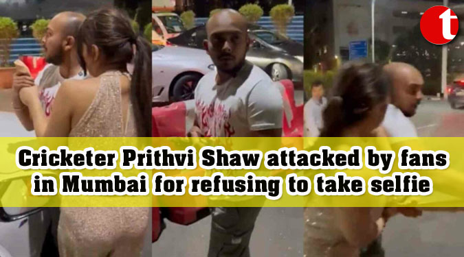 Cricketer Prithvi Shaw attacked by fans in Mumbai for refusing to take selfie