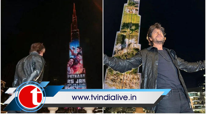 SRK’s ‘Pathaan’ is the first film ever to shut down Burj Khalifa boulevard