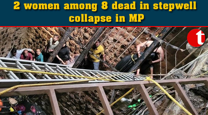 2 women among 8 dead in stepwell collapse in MP