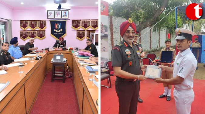 Lt Gen. Gurbirpal Singh Director General (DG) NCC on Two Day Visit Lucknow