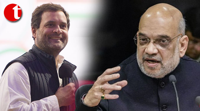 Not democracy, but dynasty politics is in danger: Shah Target Rahul in UP