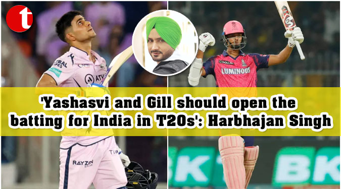 ‘Yashasvi and Gill should open the batting for India in T20s’: Harbhajan Singh