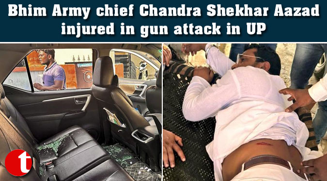 Bhim Army chief Chandra Shekhar Aazad injured in gun attack in UP