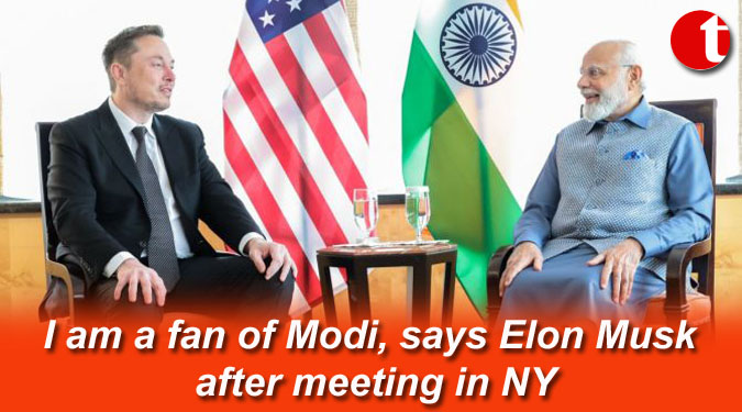 I am a fan of Modi, says Elon Musk after meeting in NY