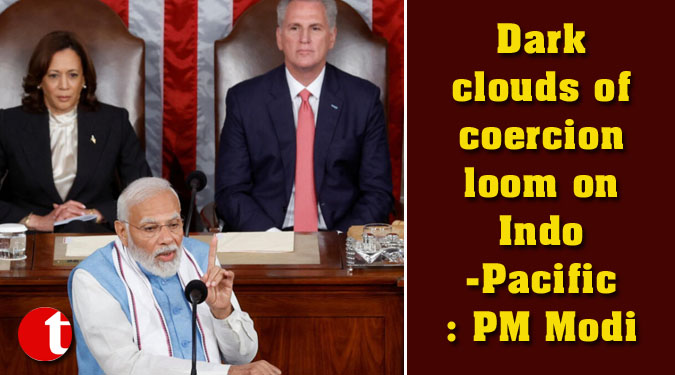 Dark clouds of coercion loom on Indo-Pacific: PM Modi