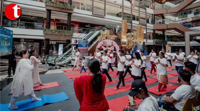 World Yoga Day and Music Day were celebrated at Phoenix United in a dual event on Wednesday