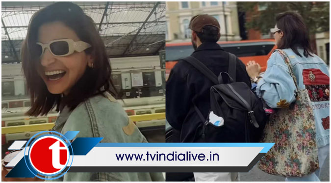 Virat turns cameraman for Anushka's London walk reel on Instagram