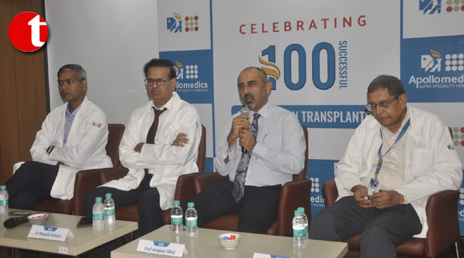 Apollomedics Hospitals Lucknow Achieves another Landmark by performing 100 Successful Solid Organ Transplants