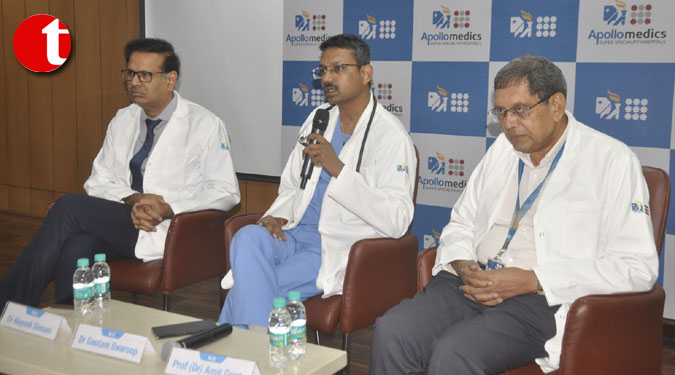 Apollomedics Hospital performed UP’s first and country’s fifth Renal denervation therapy for resistant hypertension