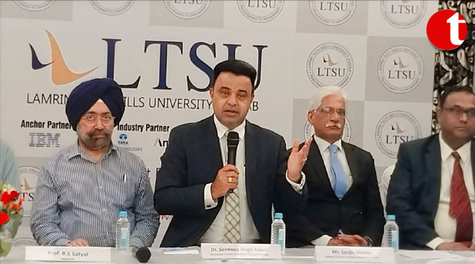 Futuristic skill oriented programs launched in collaboration with global Tech Giants at Lamrin Tech Skills University, Punjab