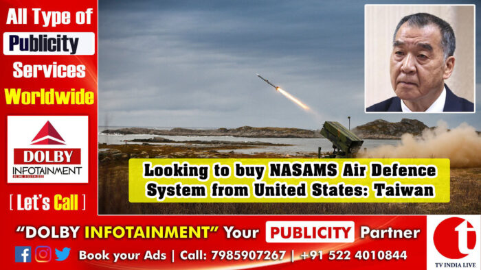 Looking to buy NASAMS Air Defence System from United States: Taiwan