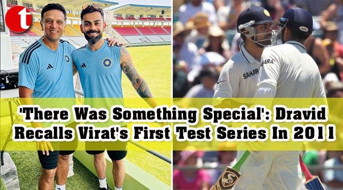 ‘There Was Something Special’: Dravid Recalls Virat’s First Test Series In 2011