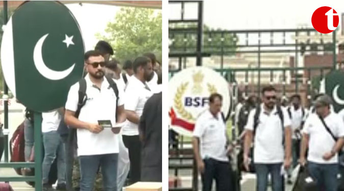 Asian Champions Trophy 2023: Pakistan hockey team enters India via Attari-Wagah border