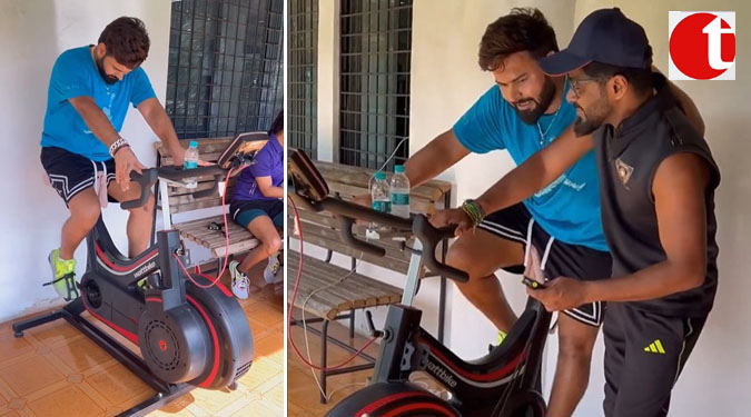 Rishabh Pant shares workout video on Instagram as he continues recovery from injury
