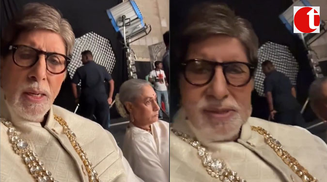‘Husband’ Amitabh Bachchan shares glimpse from ad shoot with ‘wife’ Jaya Bachchan