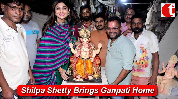 Ganesh Chaturthi 2023: Shilpa Shetty Brings Ganpati Home