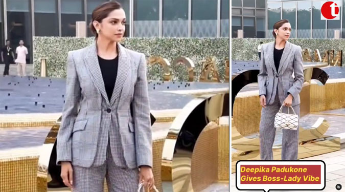 Deepika Padukone Gives Boss-Lady vibe