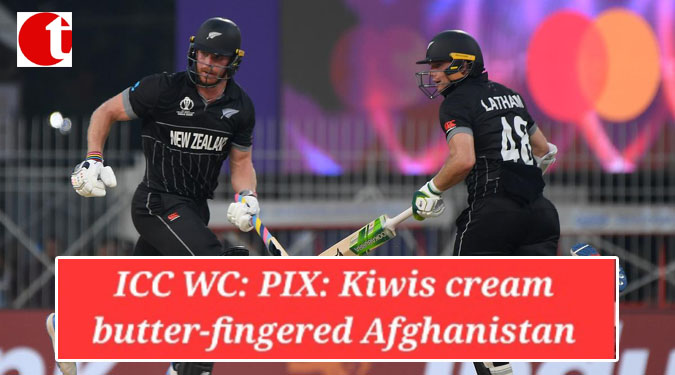ICC WC: Kiwis cream butter-fingered Afghanistan