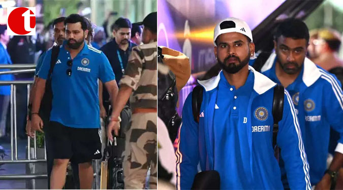 Team India reached Lucknow