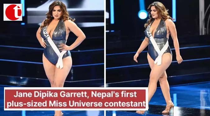 Jane Dipika Garrett, Nepal's first plus sized Miss Universe contestant