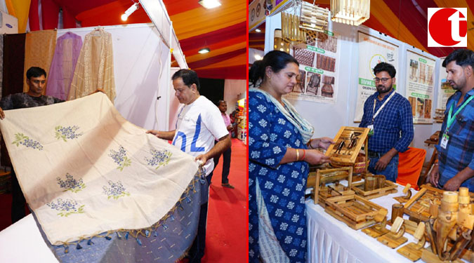 Uttar Pradesh State Mega Expo-2023 showcases artisans from every corner of the country