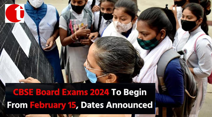 CBSE Board Exams 2024 To Begin From February 15, Dates Announced